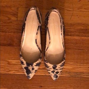 Loecfler Randall Snakeskin Print Heel 11